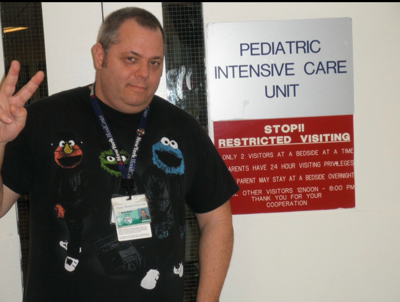 Healthcare worker at pediatric intensive care unit